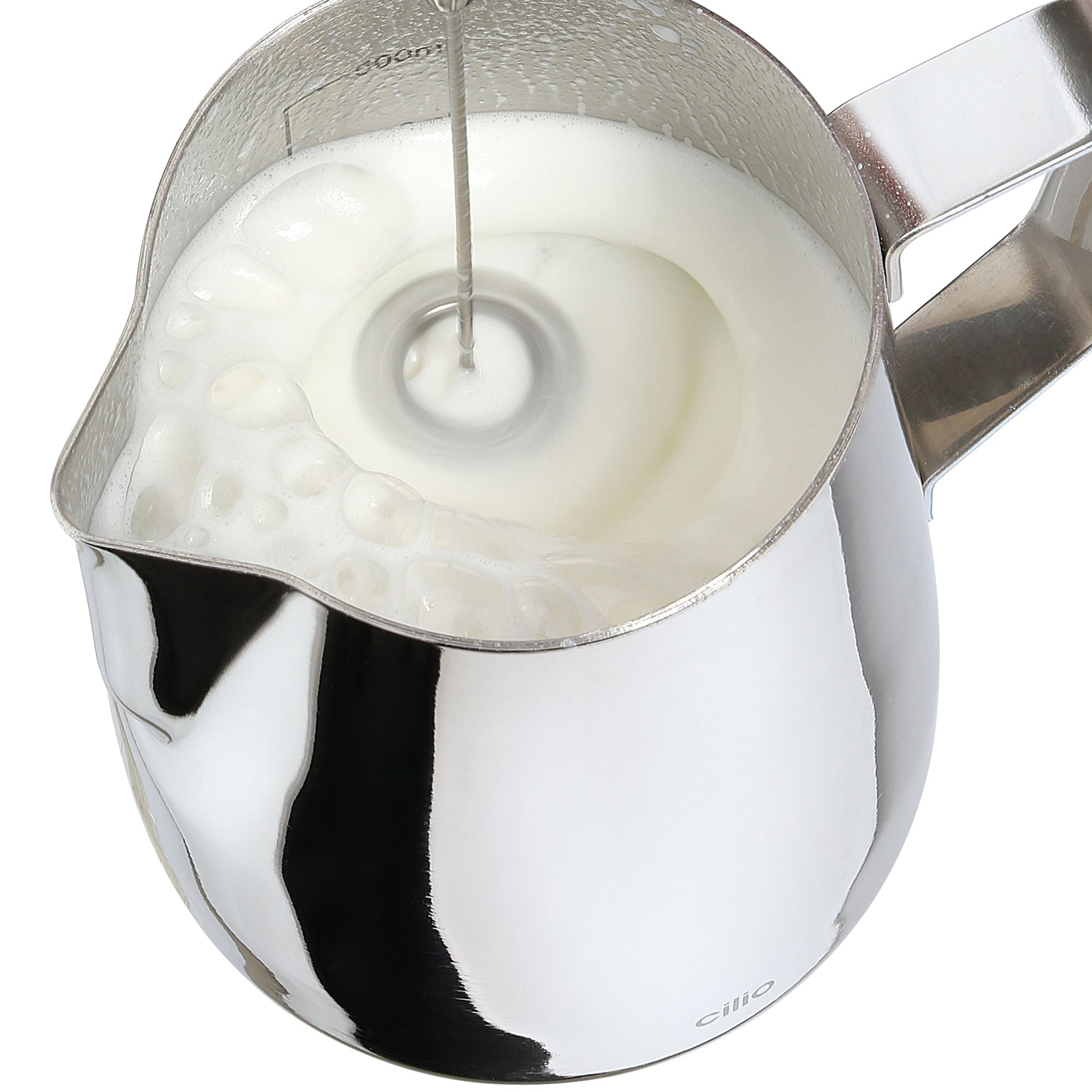 Cilio - milk frother BARISTA - silver