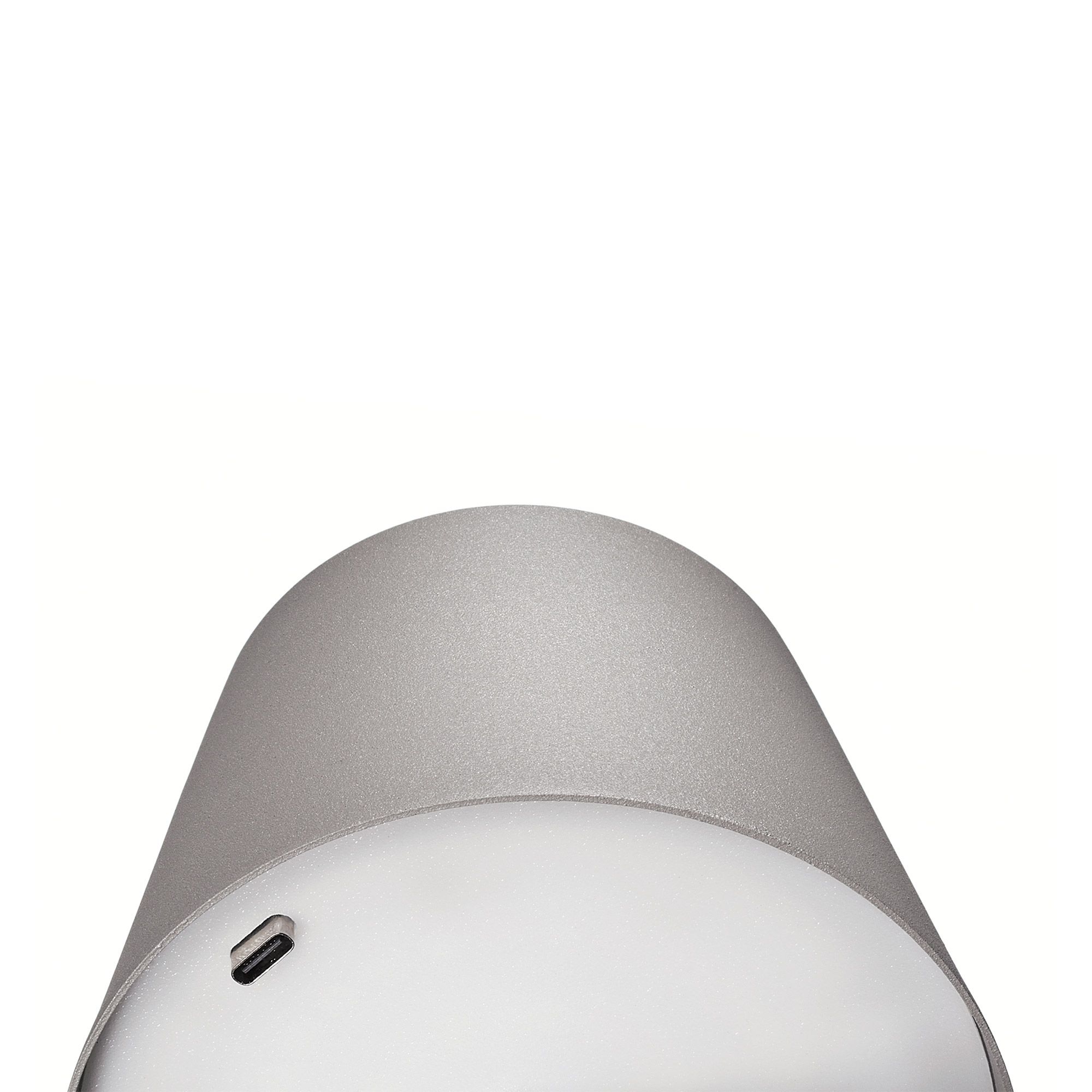 Cilio - LED bottle lamp LUCE - grey