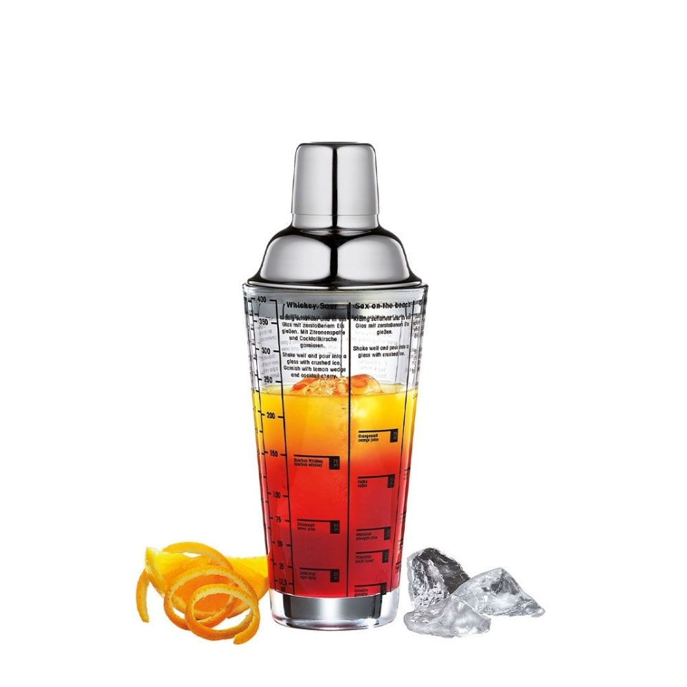 cilio - Cocktailshaker with recipes 400ml