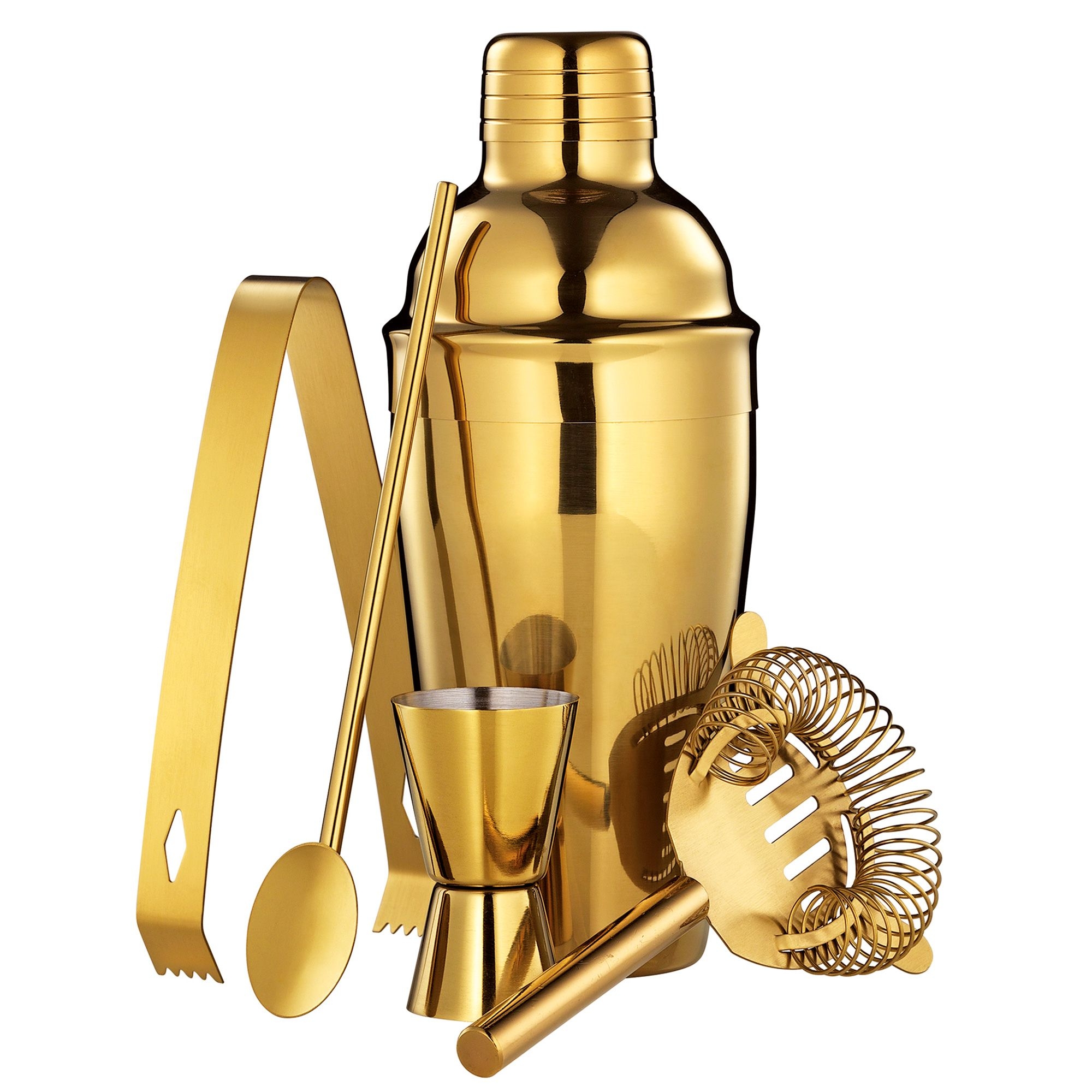 Cilio - Bar Set GOLDEN MULE 5-teilig