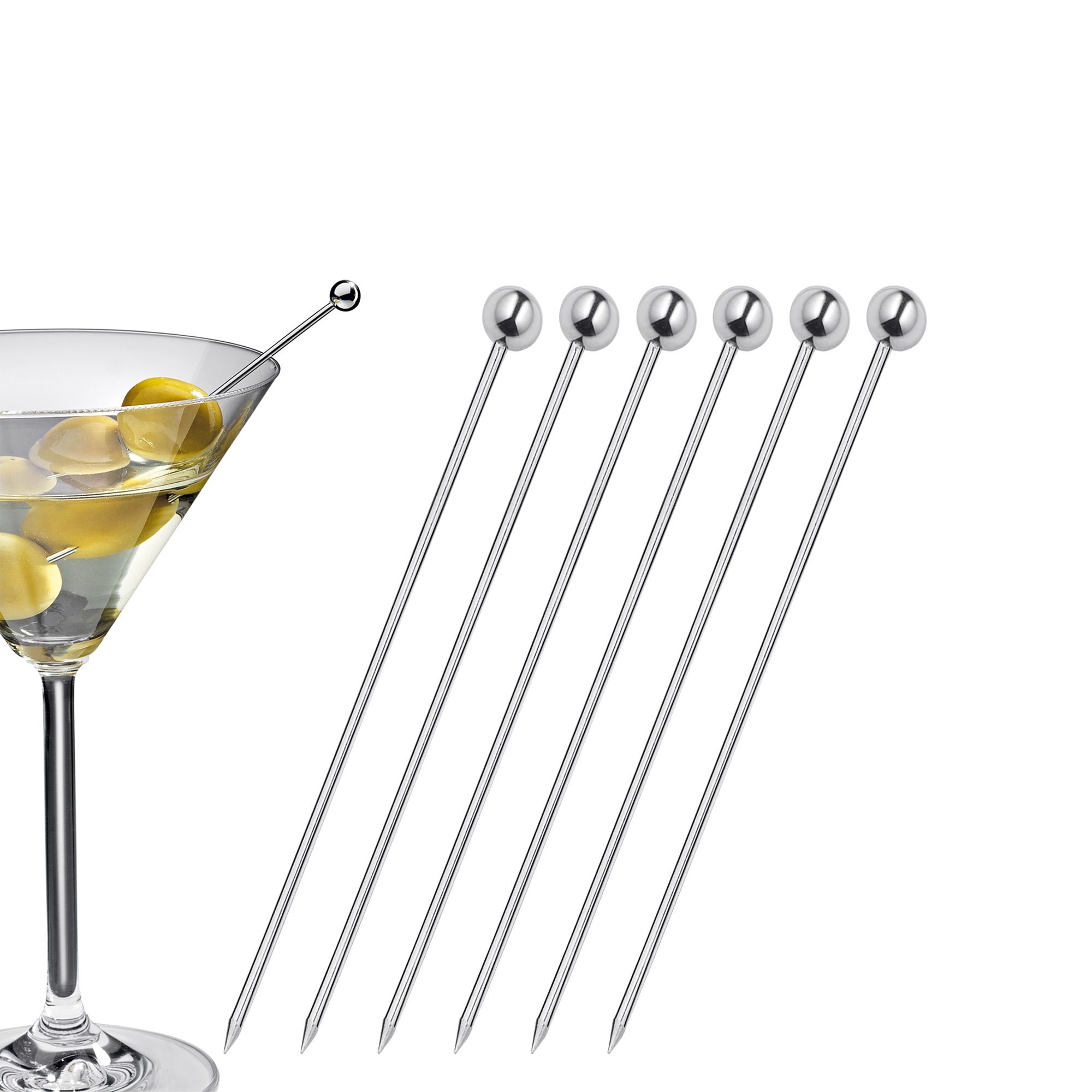 Cilio - Cocktail Picker - 6er Set