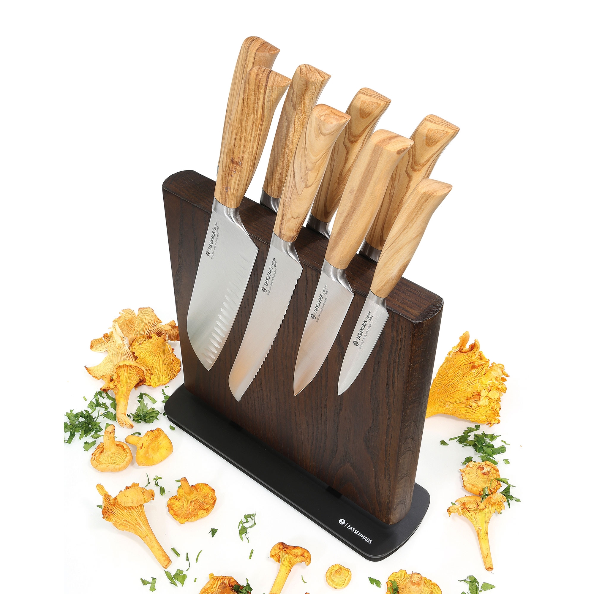 Zassenhaus - Magnetic knife block LOFT, ash