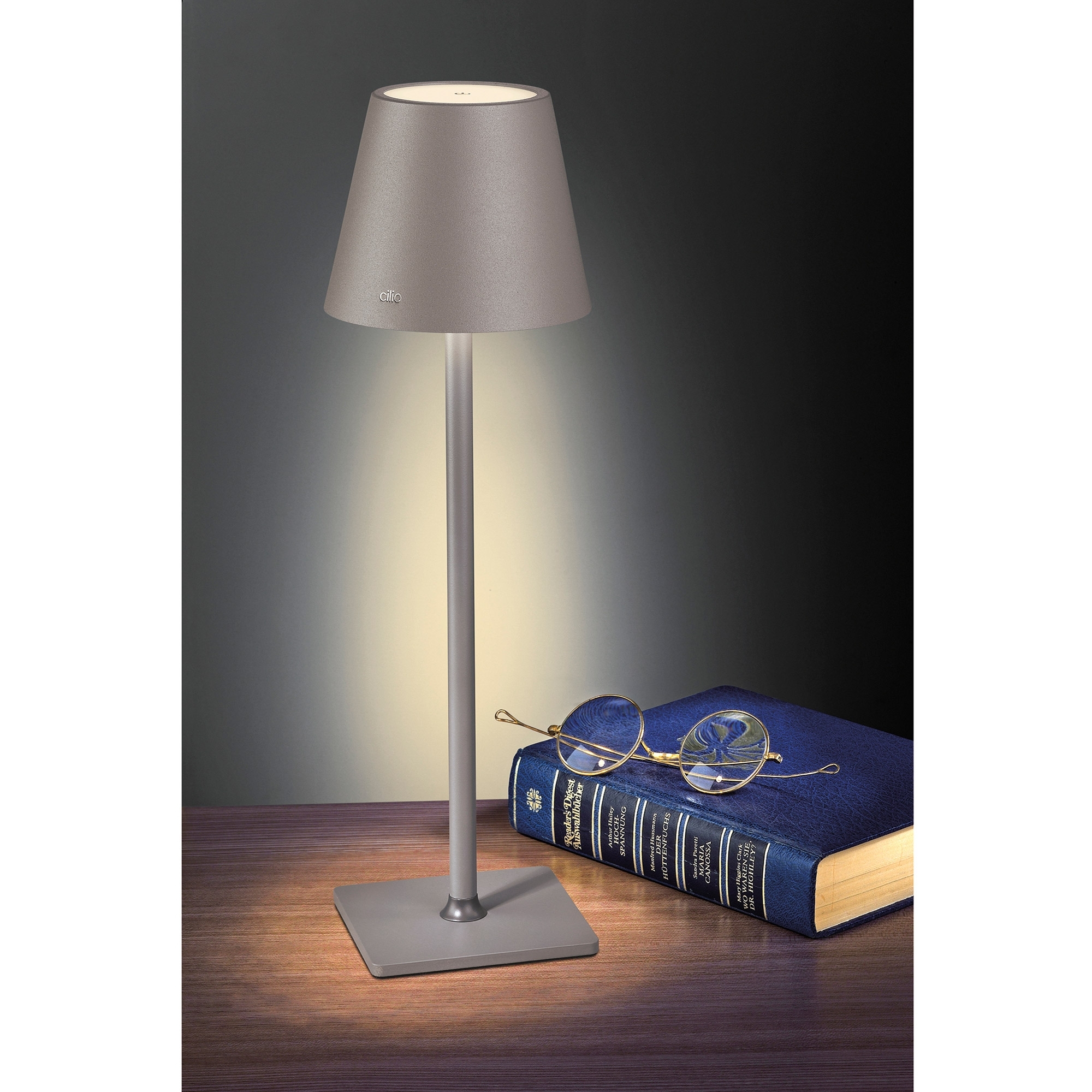 Cilio - LED table lamp SOLE - grey