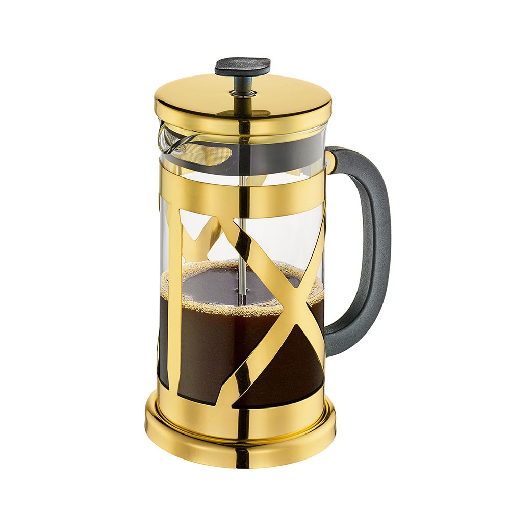 Cuisinox Double Walled Stainless Steel French Press with Silicone Gasket Filter