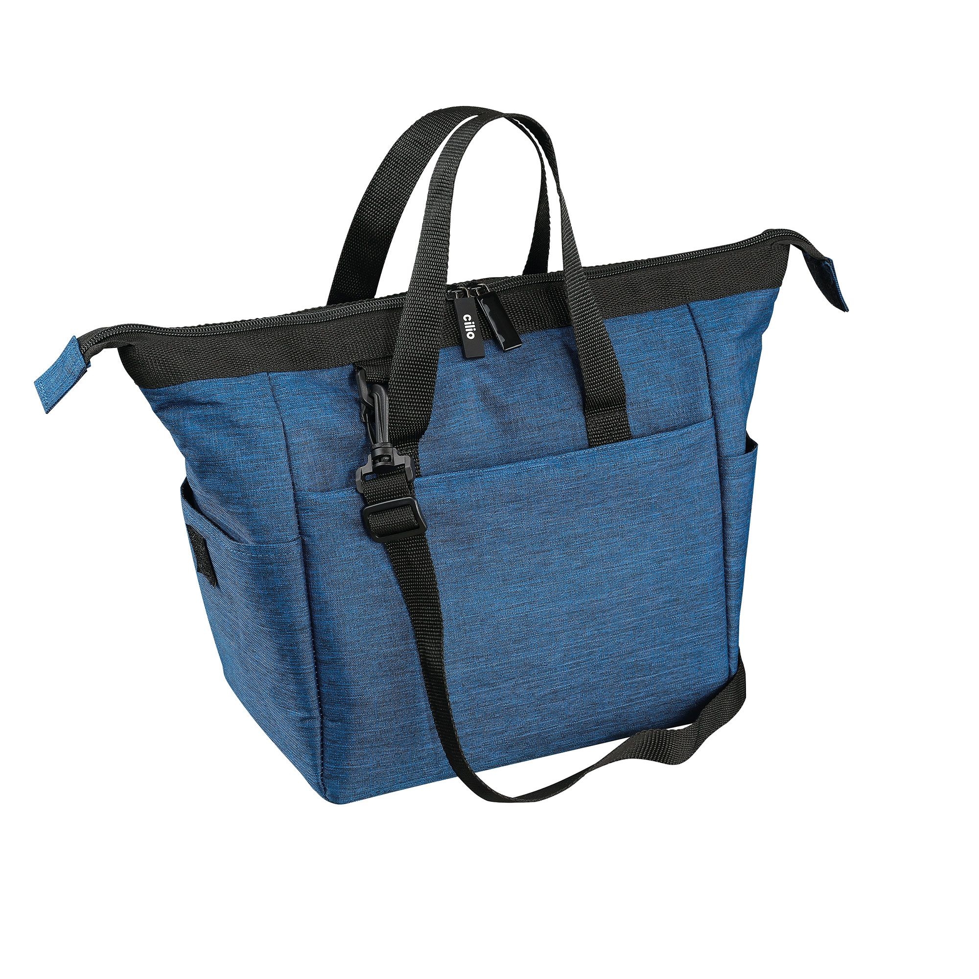 Cilio - Insulated bag CITTÀ - jeans blue