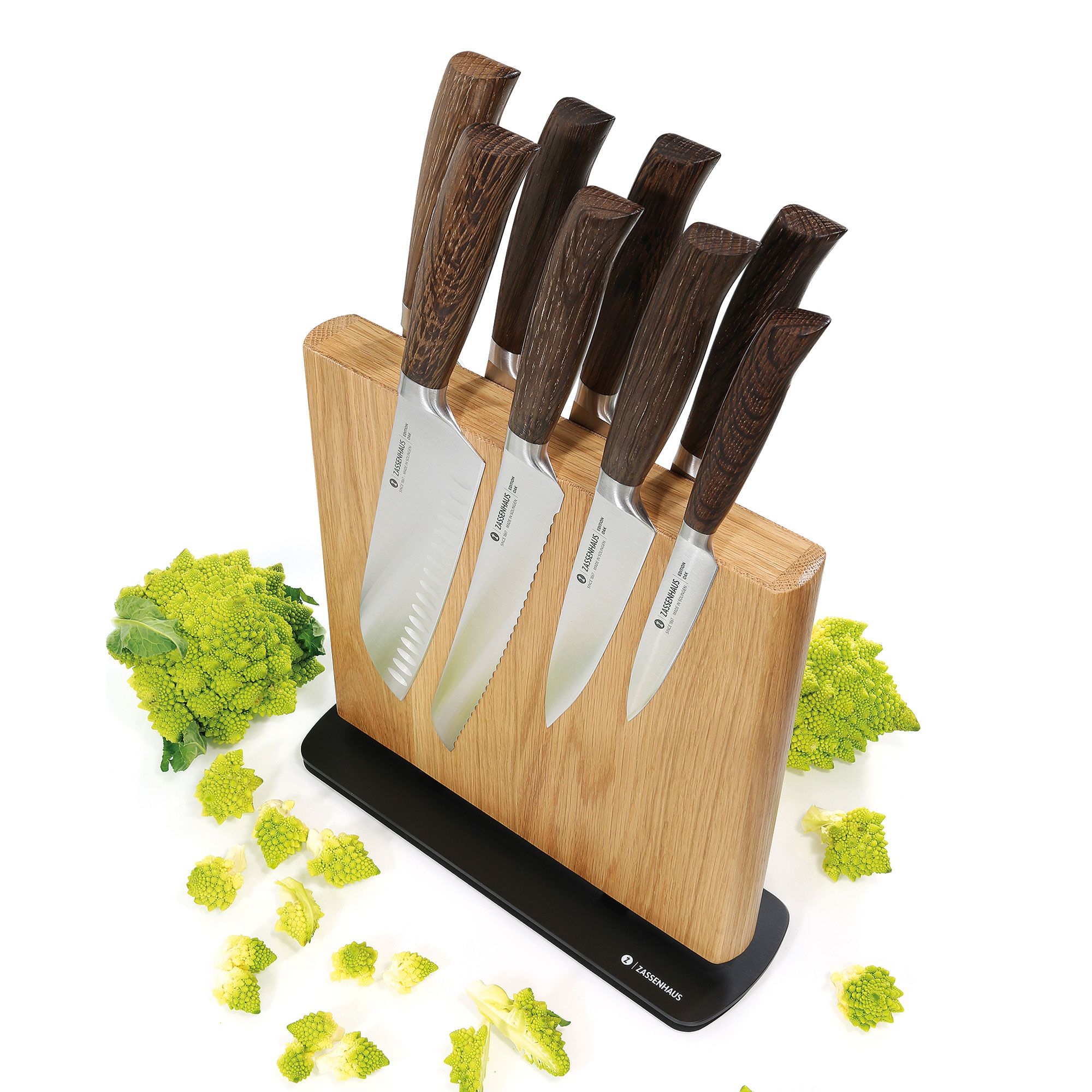 Zassenhaus - Magnetic knife block LOFT, oak